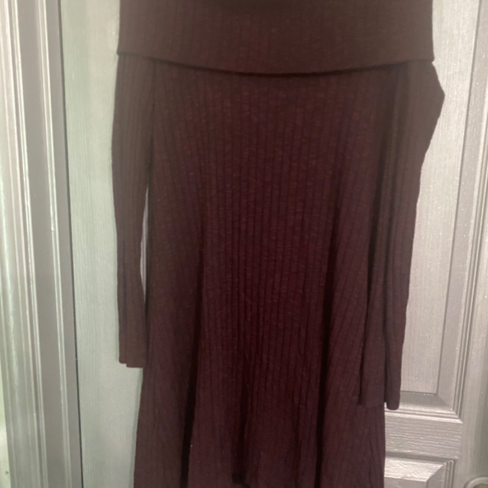 Burgundy Michael Stars sweater dress